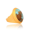 Blue Lagoon Statement Ring - Turquoise by Christina Greene
