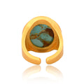 Blue Lagoon Statement Ring - Turquoise by Christina Greene