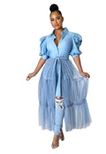 Button Up Top & Tulle Skirt by The House of Stylez