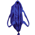 Large Quilted Nylon Zip-Top Tote Bag – Lightweight Travel & Beach Carryall by MiamiLeathers.com