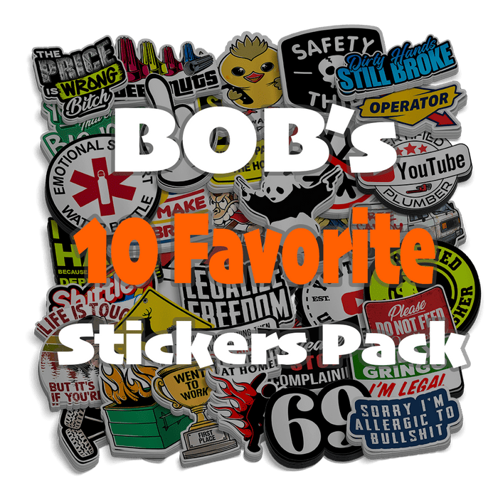 Free Sticker Pack - Bob’s New 10 favorite stickers by Armed American Supply