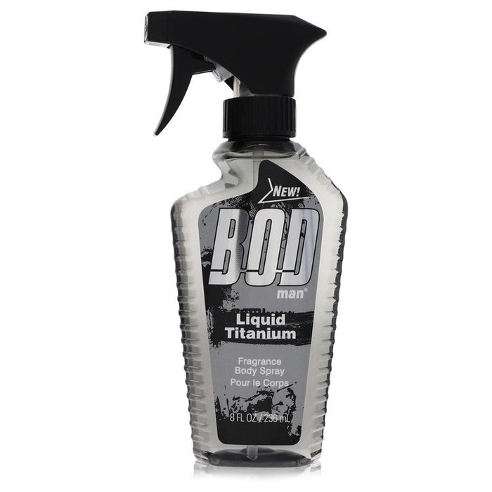 Bod Man Liquid Titanium by Parfums De Coeur Fragrance Body Spray 8 oz for Men by Avera Group