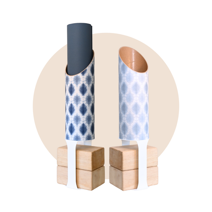 Yoga Storage Tube | Boho Batik by Mache