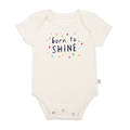 graphic bodysuit | born to shine by Finn + Emma
