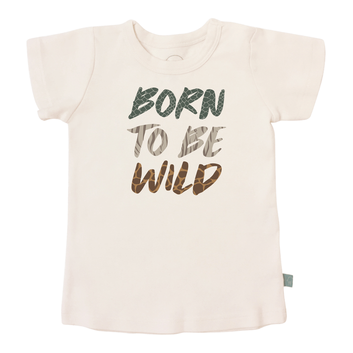 graphic tee | born to be wild by Finn + Emma