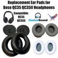 Replacement Ear Pads Cushion for QuietComfort 35 QC35 QC35II Bose Headphones by CentralSound
