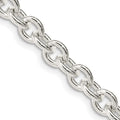 Sterling Silver Cable Chain by Fine Color Jewels