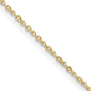 1.25 mm Sterling Silver Cable Chain 18 inch