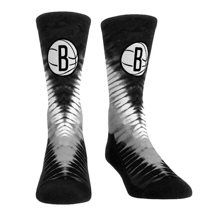 Brooklyn Nets - V Shape Tie Dye by Rock 'Em Socks