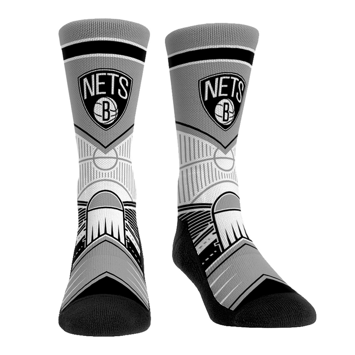 Brooklyn Nets - Full Court Press by Rock 'Em Socks