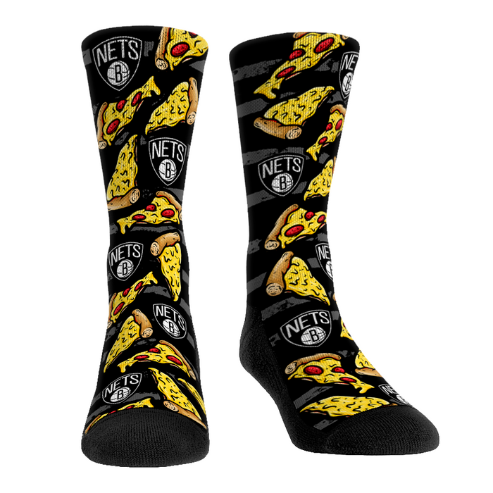 Brooklyn Nets - NY Style Pizza by Rock 'Em Socks