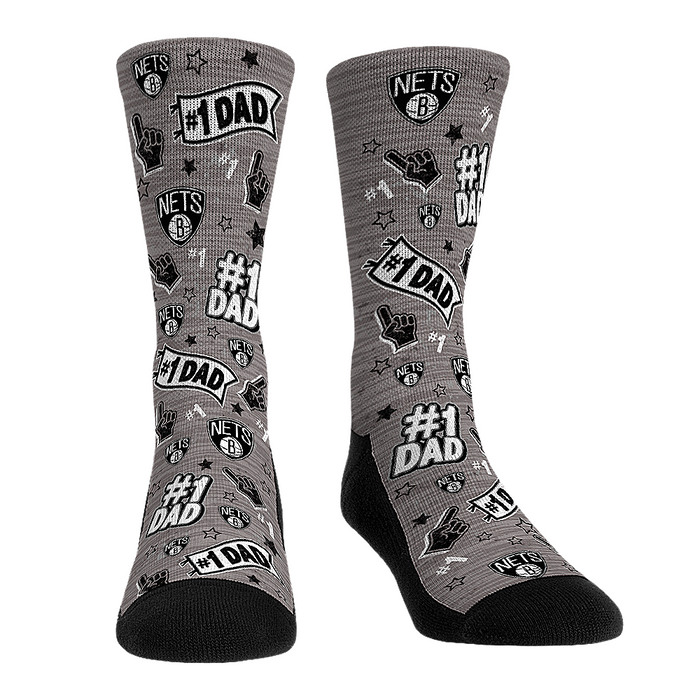 Brooklyn Nets - #1 Dad by Rock 'Em Socks