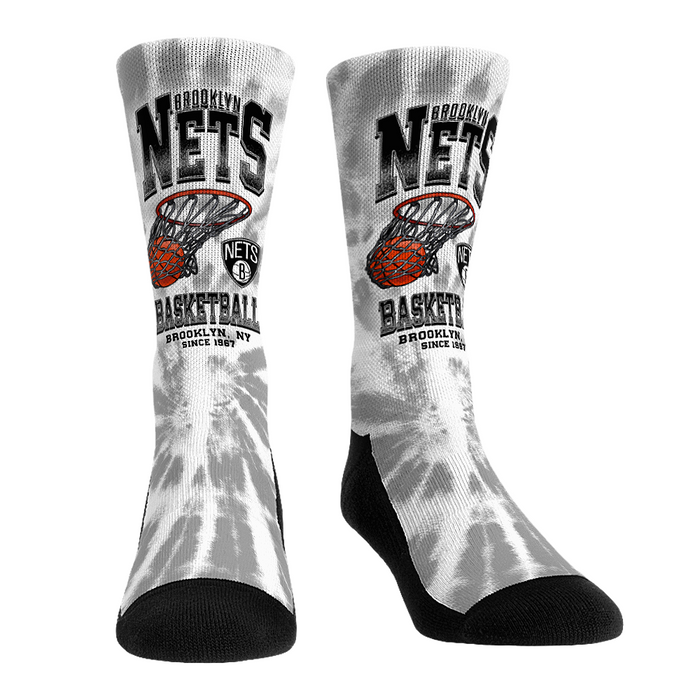 Brooklyn Nets - Vintage Hoop by Rock 'Em Socks