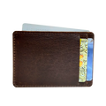Cambridge Slim Full-Grain Leather Card Wallet with RFID Protection by MiamiLeathers.com