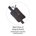 Clip & Go Strap w/Pouch Brushed Vegan Leather by SaveTheGirls