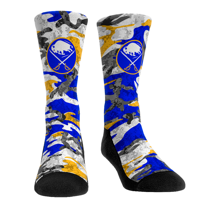 Buffalo Sabres - What The Camo by Rock 'Em Socks