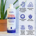 Eczema Body Wash for Sensitive Skin – Itch Relief & Gentle Cleansing with Colloidal Oatmeal & Aloe by TriDerma MD