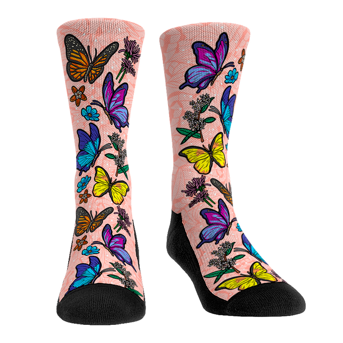 Butterflies All-Over by Rock 'Em Socks