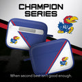 Kansas Jayhawks HDX Champion Series Apple AirPods Pro 1 & 2 Case Cover by Affinity Bands