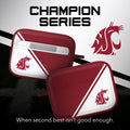 Washington State Cougars HDX Champion Series Apple AirPods Pro 1 & 2 Case Cover by Affinity Bands