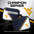 West Virginia Mountaineers HDX Champion Series Apple AirPods Pro 1 & 2 Case Cover by Affinity Bands