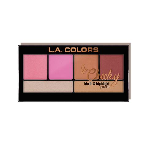 L.A. COLORS So Cheeky Blush & Highlighter - Pink &amp; Playful by Avera Group
