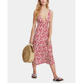 Free People Womens Ohh La La V-Neck Sleeveless MIDI Dress, Size 12 by Vanessa Jane