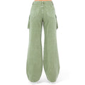 Multi Pockets Denim Wide Leg Cargo Pants-RJH30564 by The House of Stylez