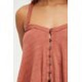 Free People Womens Dream Weaver Tank Tops, Brown, Size Small by Vanessa Jane