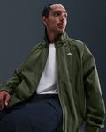 Nike Sb Denim Full Zip-Up Track Jacket - Olive/Green by Richmond Hood Company