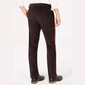 Calvin Klein Mens Velvet Stripe Slim-Fit Trouser Pants by Vanessa Jane