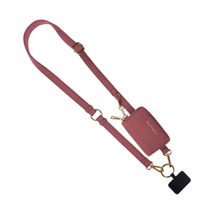 Clip & Go Strap w/Pouch Brushed Vegan Leather by SaveTheGirls