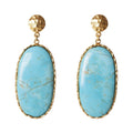 Large Drop Earrings by Christina Greene