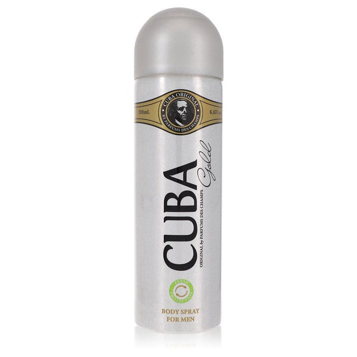 Cuba Gold by Fragluxe Deodorant Spray (unboxed) 6.7 oz for Men by Avera Group