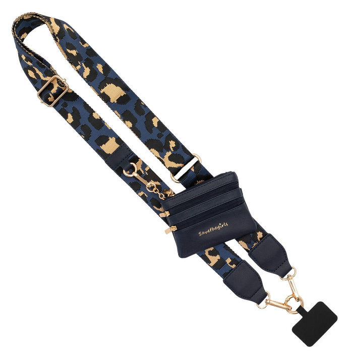 Clip & Go Strap with Pouch - Leopard Collection by SaveTheGirls