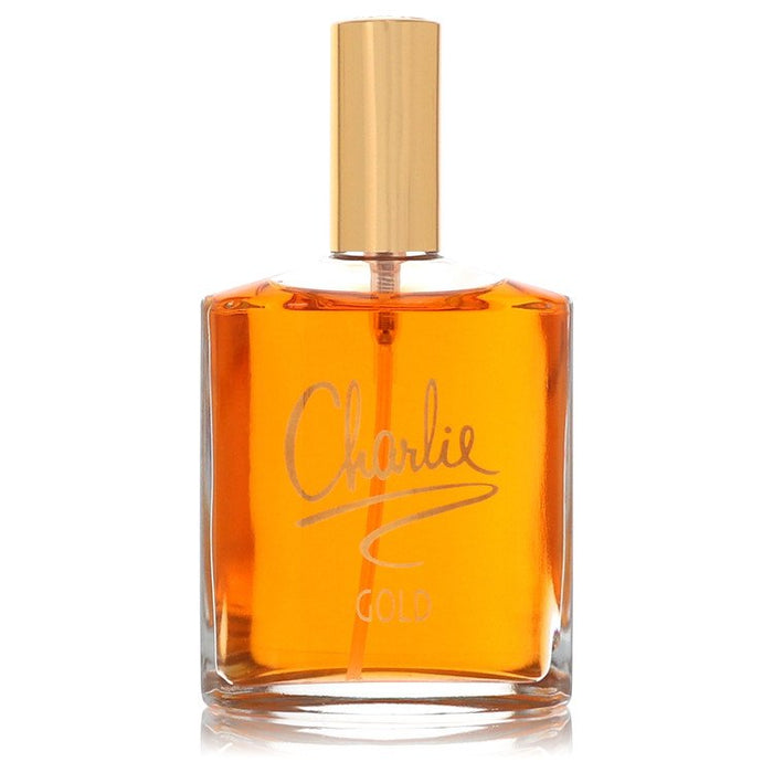 Charlie Gold by Revlon Eau De Toilette Spray (unboxed) 3.4 oz for Women by Avera Group
