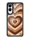 Latte Love | Mocha Samsung Galaxy Case by Wildflower Cases