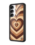 Latte Love | Mocha Samsung Galaxy Case by Wildflower Cases