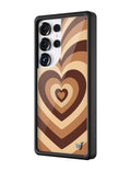 Latte Love | Mocha Samsung Galaxy Case by Wildflower Cases