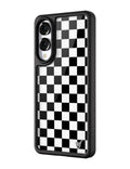 Checkers | Black Samsung Galaxy Case by Wildflower Cases