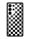 Checkers | Black Samsung Galaxy Case