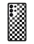 Checkers | Black Samsung Galaxy Case by Wildflower Cases