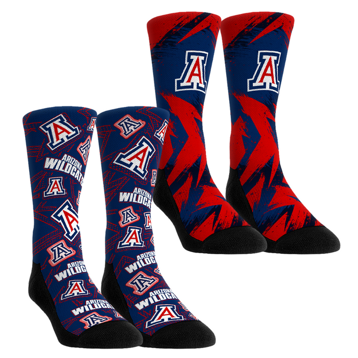 Arizona Wildcats - Game Day 2-Pack by Rock 'Em Socks