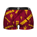Women's Boy Shorts - Arizona State Sun Devils - Logo All-Over by Rock 'Em Socks