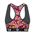 Women's Sports Bra - Arizona State Sun Devils - Twisted Wordmark by Rock 'Em Socks