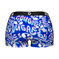 Women's Boy Shorts - BYU Cougars - Twisted Wordmark by Rock 'Em Socks