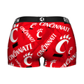 Women's Boy Shorts - Cincinnati Bearcats - Logo All-over by Rock 'Em Socks