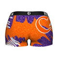 Women's Boy Shorts - Clemson Tigers - Team Blast by Rock 'Em Socks