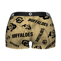 Women's Boy Shorts - Colorado Buffaloes - Logo All-Over by Rock 'Em Socks