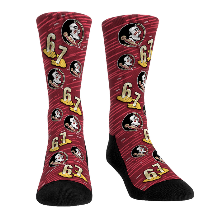 Florida State Seminoles - Six Seven All-Over by Rock 'Em Socks